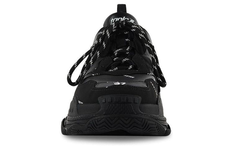 Balenciaga Balenciaga Triple S Allover Logo Sneakers SIZE 40 Size ONE SIZE - 2 Thumbnail