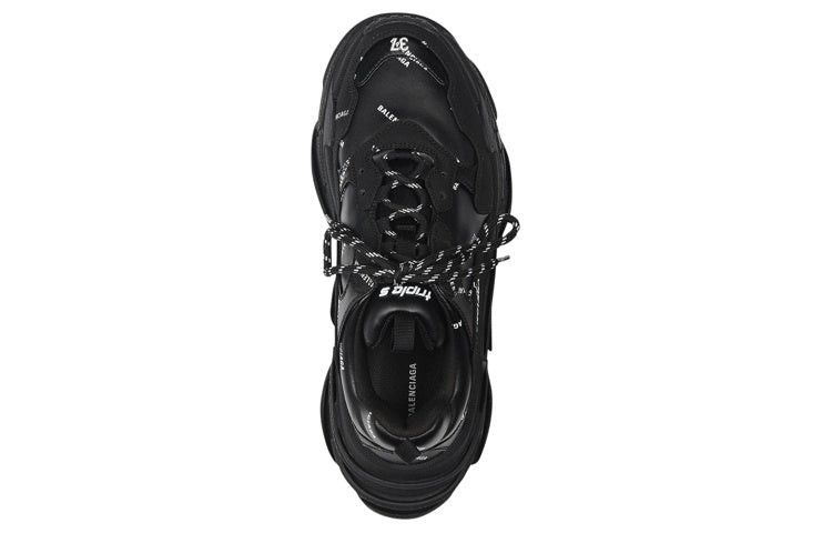 Balenciaga Balenciaga Triple S Allover Logo Sneakers SIZE 41 Size ONE SIZE - 4 Thumbnail