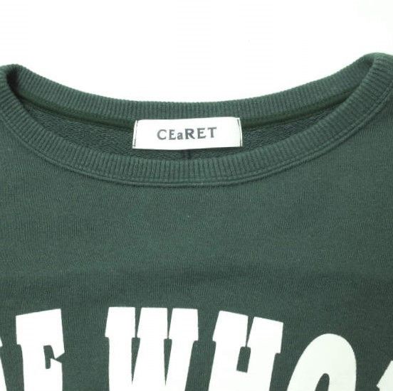 Other Other CEaRET Remake Logo Sweat Cotton Sweatshirt Cotton Sweatshirts & Hoodies 223035 DUTY FREE for USA Size ONE SIZE - 4 Thumbnail