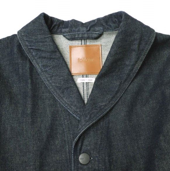 Other Other FOLLOW Brilla per il gusto FOL MJ006 Cotton Denim Jacket Denim Outerwear FOLMJ006 DUTY FREE for USA Size ONE SIZE - 5 Thumbnail