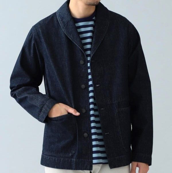 Other Other FOLLOW Brilla per il gusto FOL MJ006 Cotton Denim Jacket Denim Outerwear FOLMJ006 DUTY FREE for USA Size ONE SIZE - 3 Thumbnail
