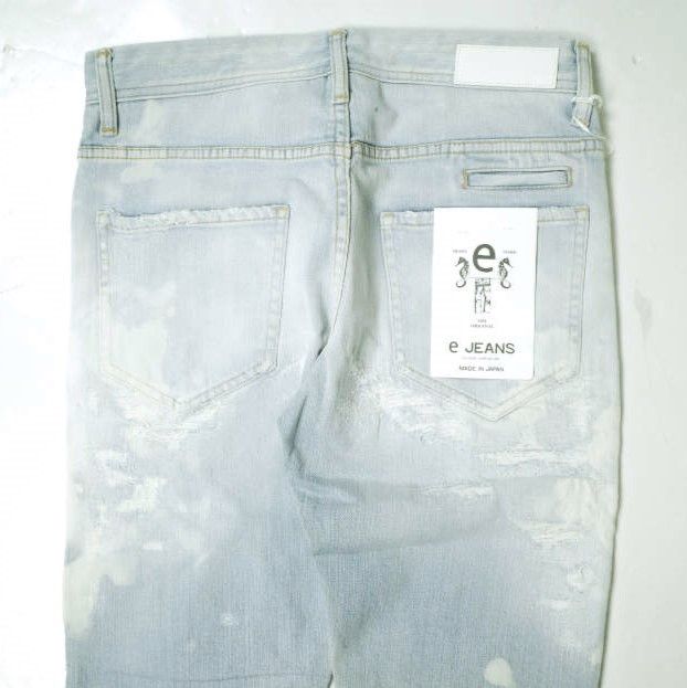 Other Other e JEANS BIG BELLY STRAIGHT Denim Jeans Denim Jeans e-805 DUTY FREE for USA Size ONE SIZE - 7 Thumbnail