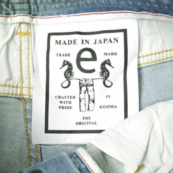 Other Other e JEANS SEA HORSE SLIM Denim Jeans Denim Jeans e-801 DUTY FREE for USA Size ONE SIZE - 13 Thumbnail