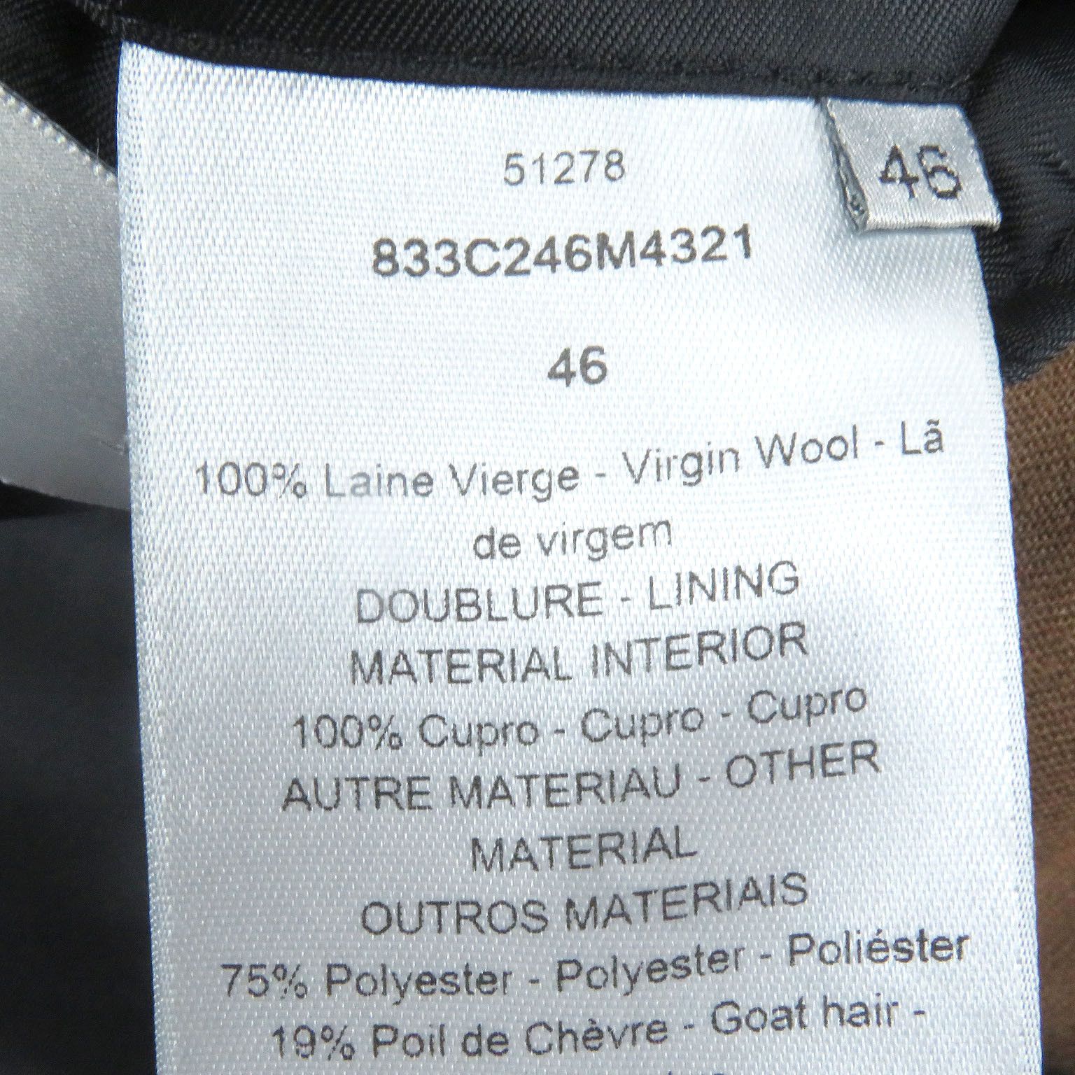 Dior Dior Dior HOMME ATELIER Jacket Others Outerwear 833C246M4321 DUTY FREE for USA Size ONE SIZE - 8 Thumbnail