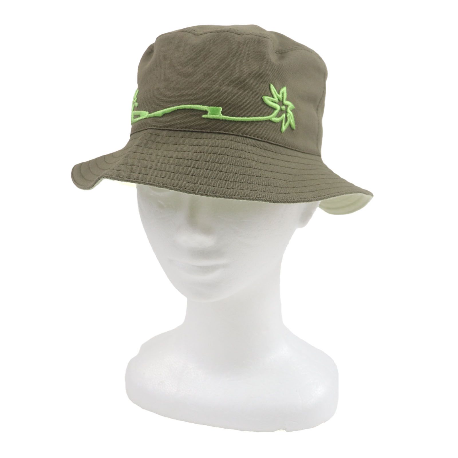 Dior Dior Dior×Cactus Jack Embroidered Cotton Bucket Hat Cotton Hats 033C906U4511 DUTY FREE for USA Size ONE SIZE - 2 Thumbnail