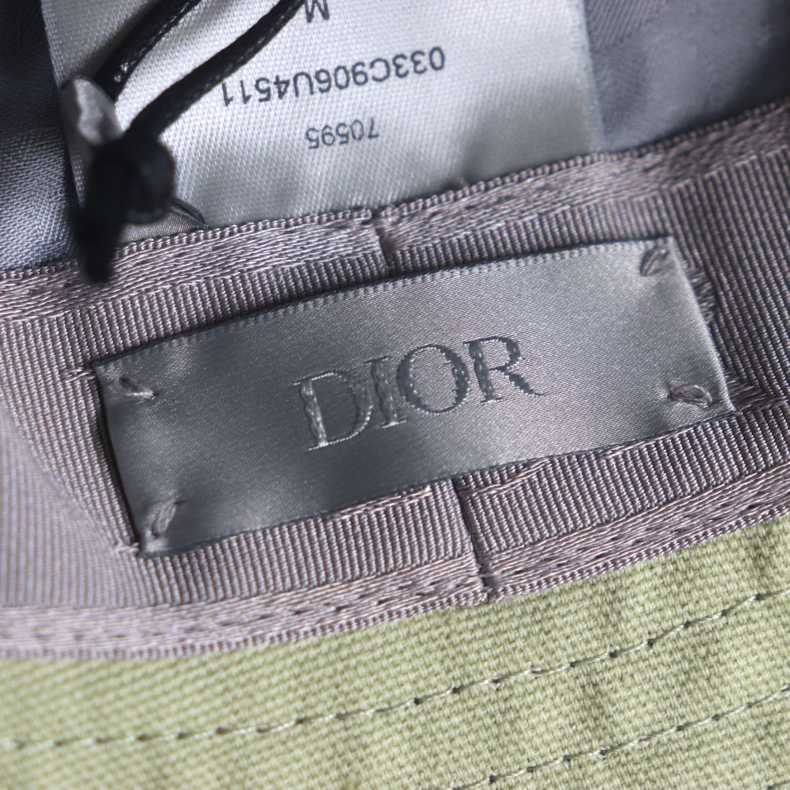Dior Dior Dior×Cactus Jack Embroidered Cotton Bucket Hat Cotton Hats 033C906U4511 DUTY FREE for USA Size ONE SIZE - 10 Thumbnail