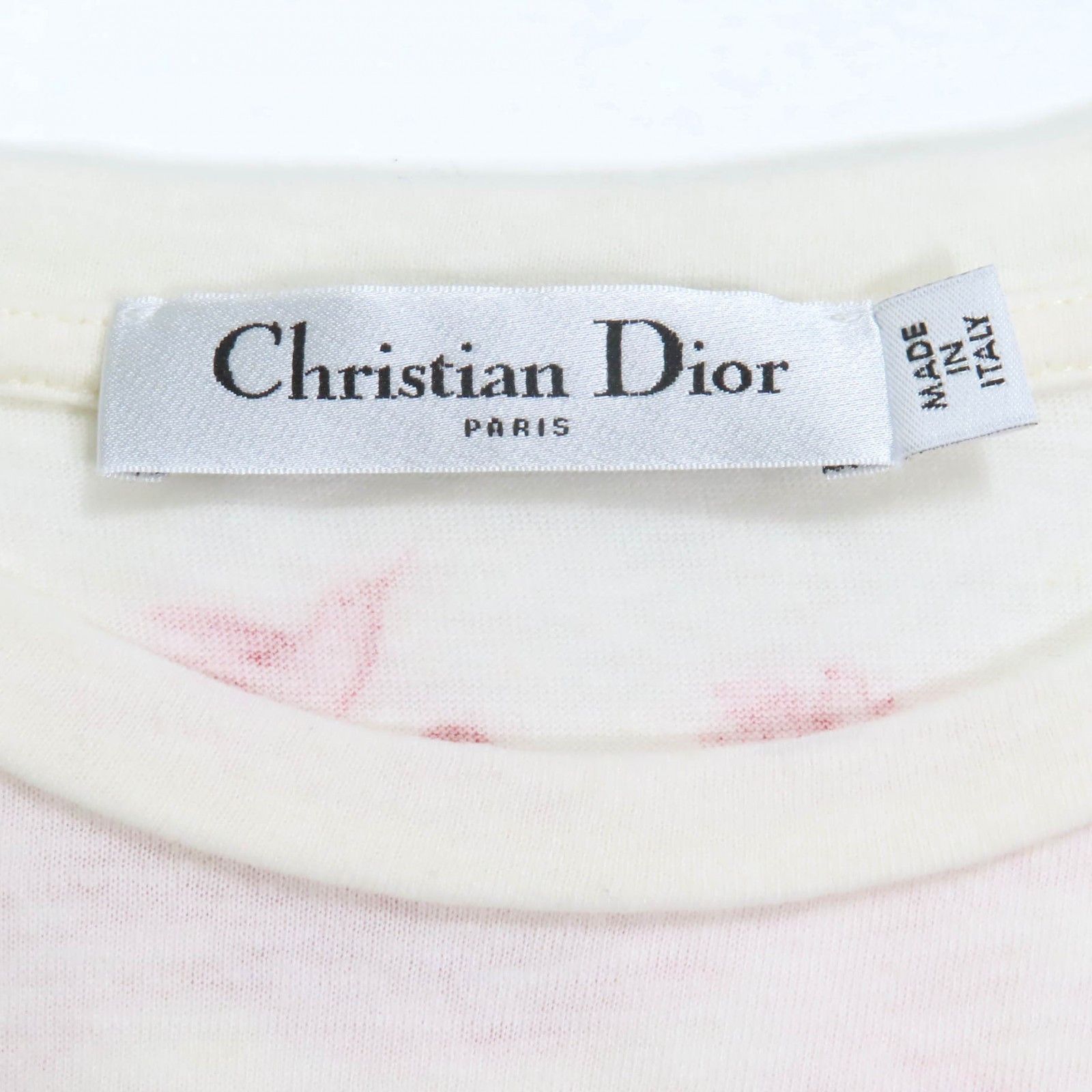 Dior Dior Christian Dior Cotton T-shirt Cotton T-Shirts 153T12DA454 DUTY FREE for USA Size ONE SIZE - 7 Thumbnail