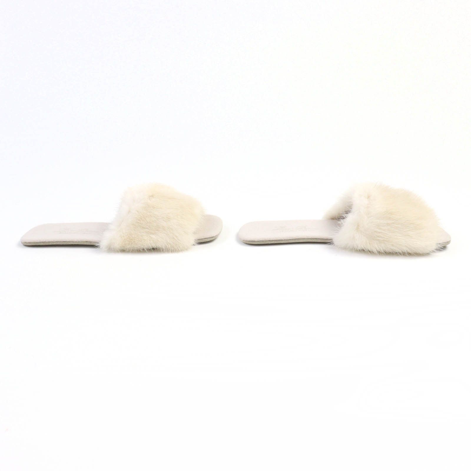Other Other Loro Piana Mink Slippers Others Shoes DUTY FREE for USA Size ONE SIZE - 4 Thumbnail