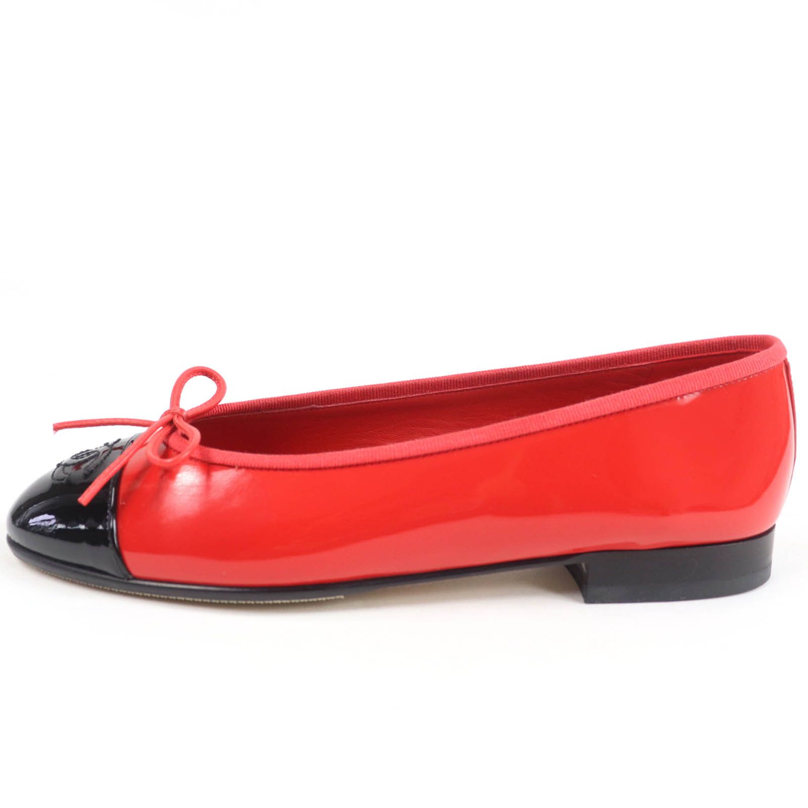 Chanel Chanel Chanel COCO Mark Patent leather Ballet Flats Enamel Shoes DUTY FREE for USA Size ONE SIZE - 5 Thumbnail