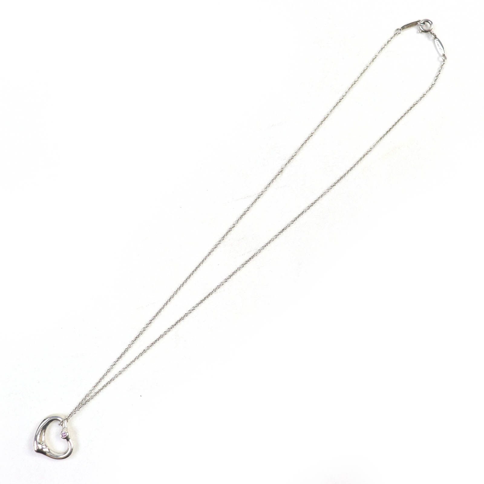 Tiffany & Co. Tiffany & Co. Tiffany&Co. Open Heart Pendant Silver Necklace Metal Necklace DUTY FREE for USA Size ONE SIZE - 3 Thumbnail