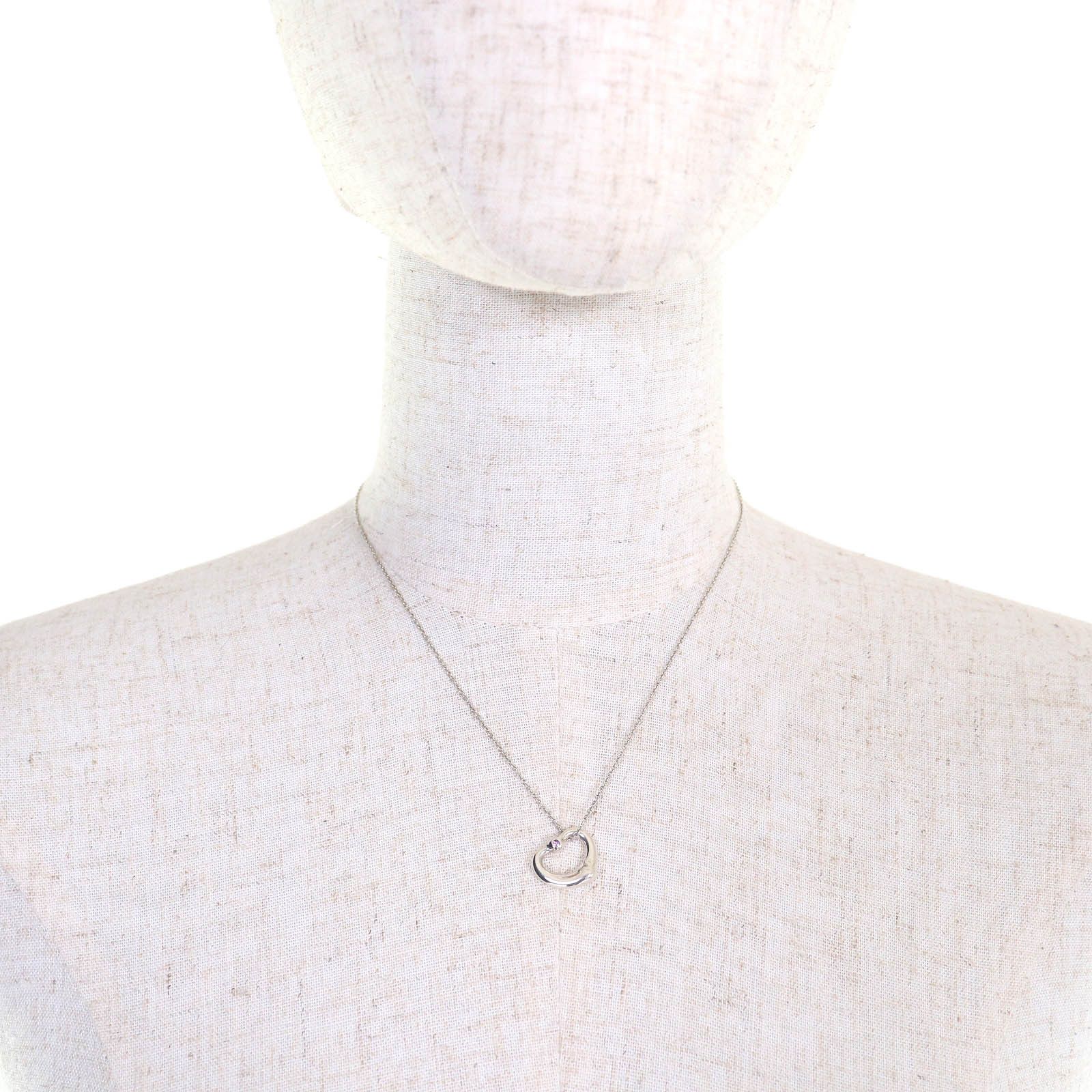 Tiffany & Co. Tiffany & Co. Tiffany&Co. Open Heart Pendant Silver Necklace Metal Necklace DUTY FREE for USA Size ONE SIZE - 5 Thumbnail