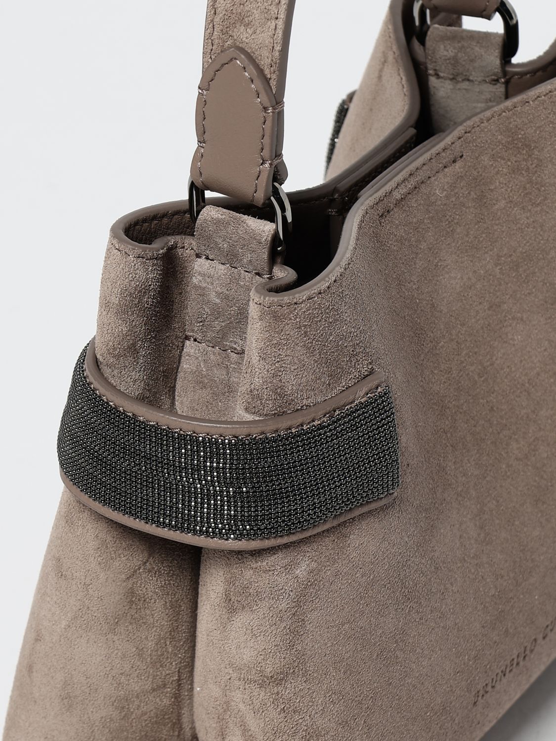Brunello Cucinelli Brunello Cucinelli Mini Bag Woman Dove Grey Size ONE SIZE - 4 Thumbnail