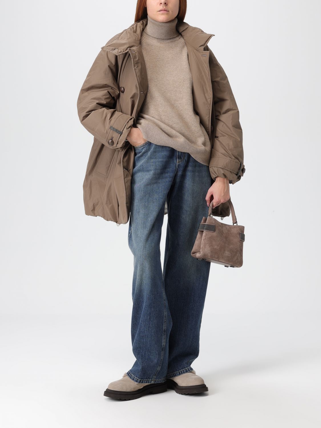 Brunello Cucinelli Brunello Cucinelli Mini Bag Woman Dove Grey Size ONE SIZE - 2 Thumbnail