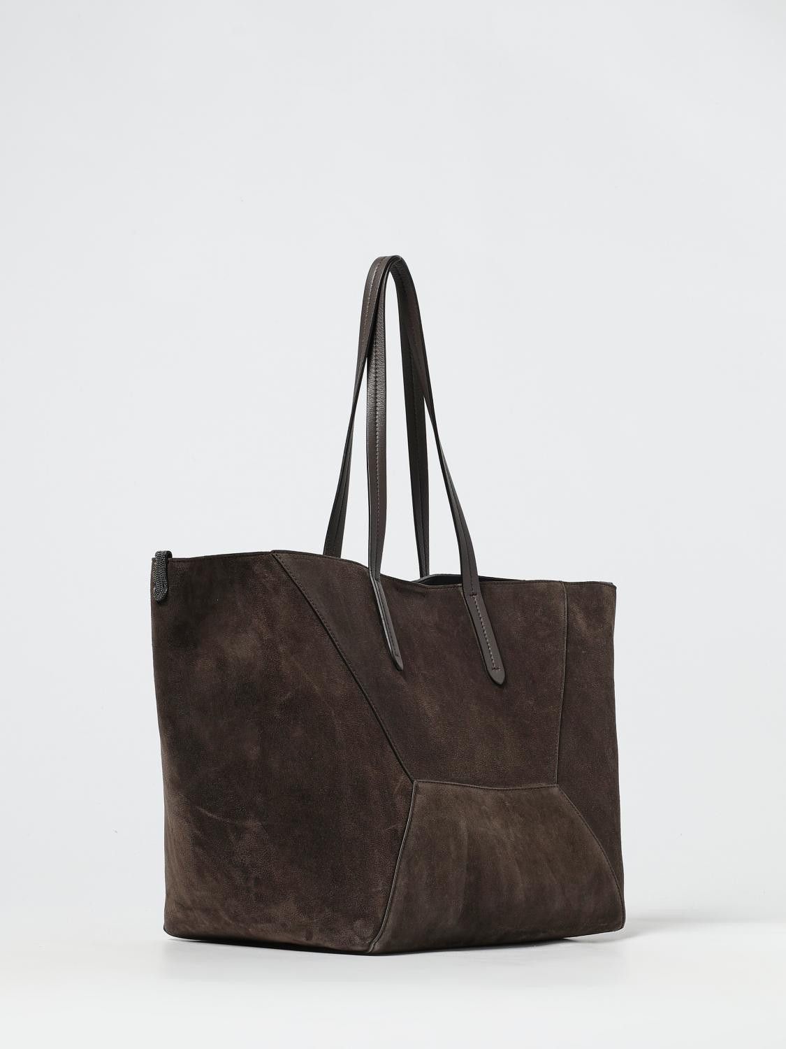 Brunello Cucinelli Brunello Cucinelli Shoulder Bag Woman Dark Size ONE SIZE - 3 Thumbnail