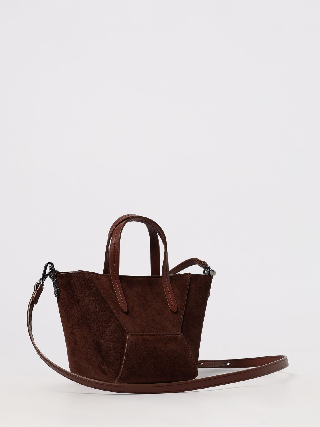 Brunello Cucinelli Brunello Cucinelli Handbag Woman Burgundy Size ONE SIZE - 3 Thumbnail