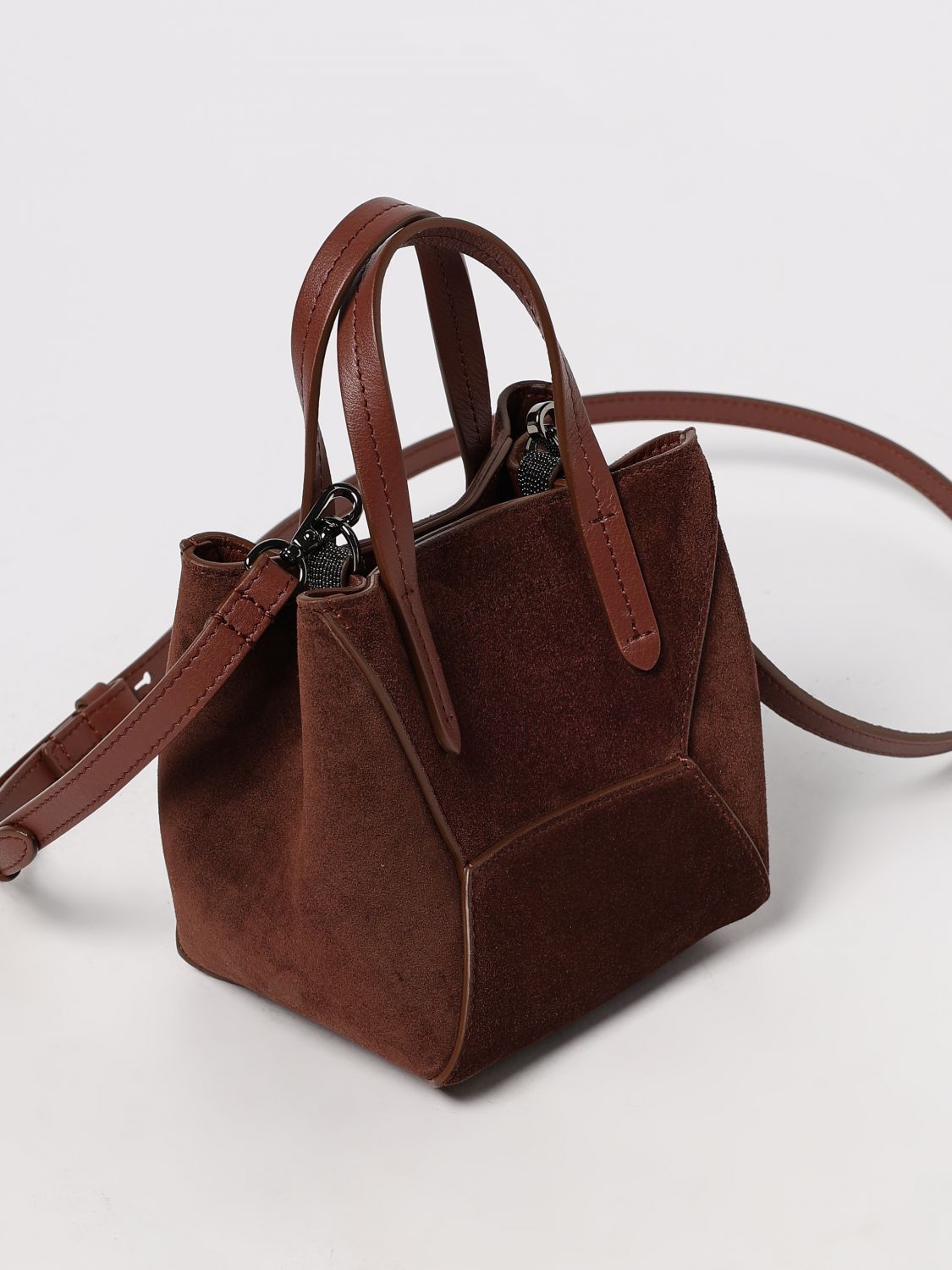 Brunello Cucinelli Brunello Cucinelli Handbag Woman Burgundy Size ONE SIZE - 4 Thumbnail