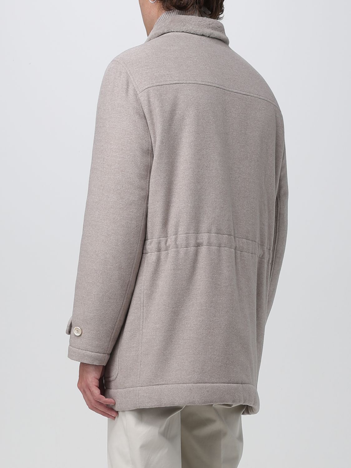 Brunello Cucinelli Brunello Cucinelli Jacket Men Beige Size US XXL / EU 58 / 5 - 3 Thumbnail