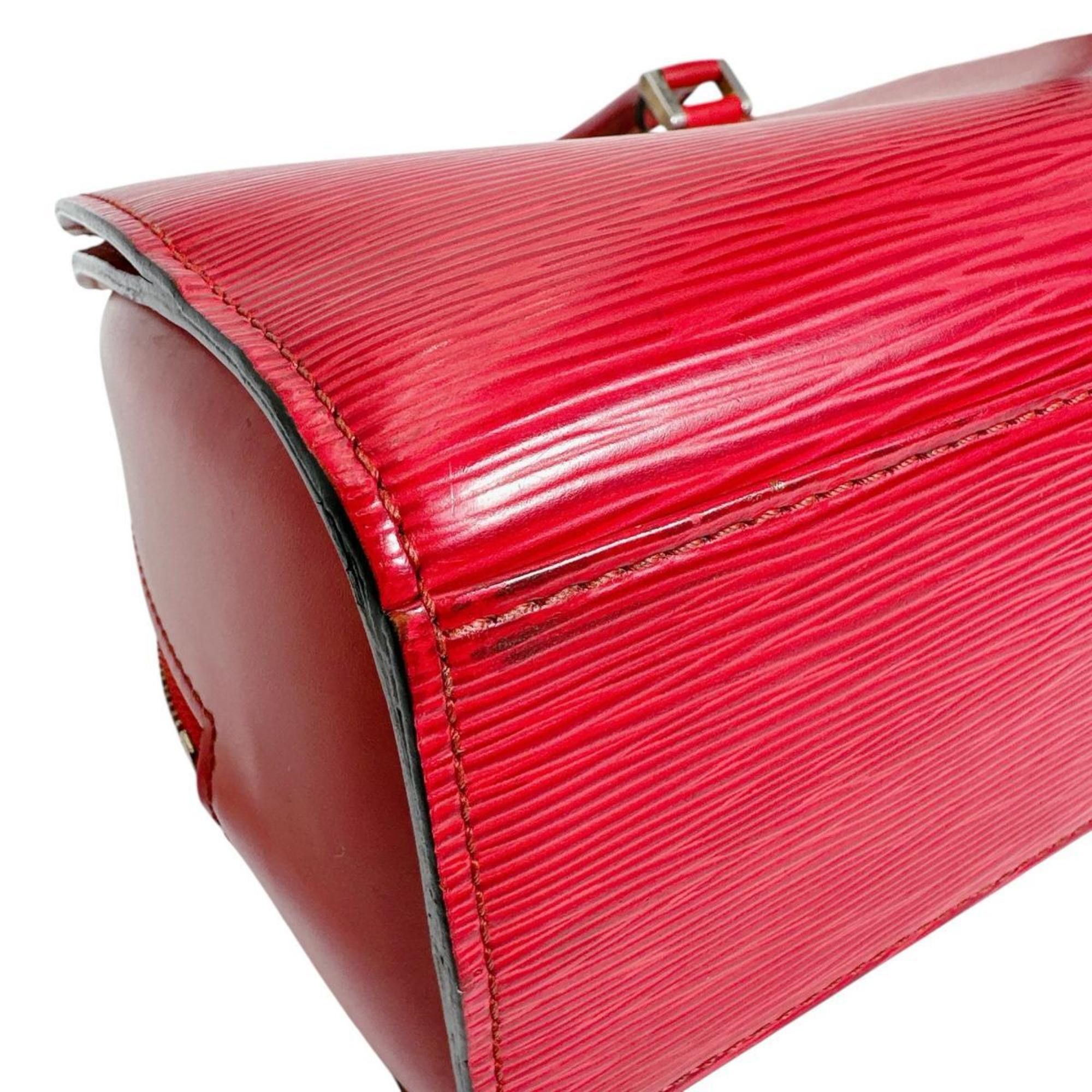 Louis Vuitton Louis Vuitton Pont Neuf Epi Leather Handbag M52057 Red Size ONE SIZE - 6 Thumbnail