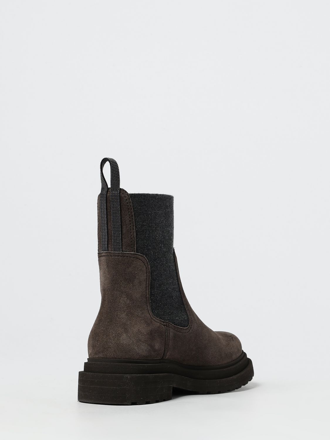 Brunello Cucinelli Brunello Cucinelli Boots Woman Dark Size US 7 / IT 37 - 3 Thumbnail
