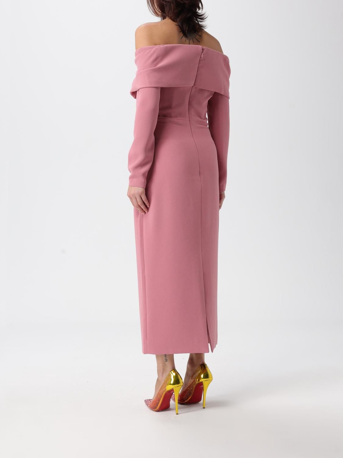 Solace London Solace London Dress Woman Pink Size XL / US 12-14 / IT 48-50 - 2 Thumbnail