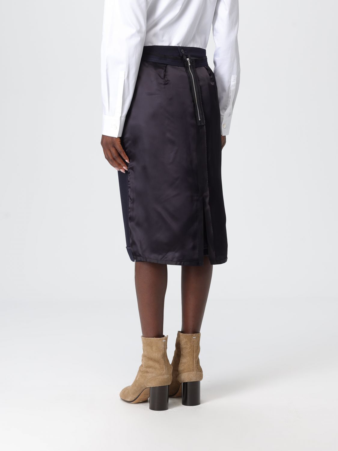 Maison Margiela Maison Margiela Skirt Woman Blue Size 28" / US 6 / IT 42 - 3 Thumbnail