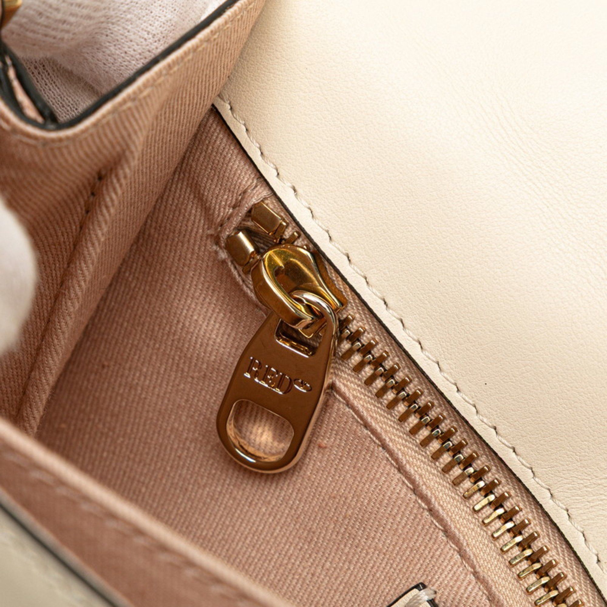 Valentino Valentino handbag/shoulder bag, 2-way, white and pink leather, women's. VALENTINO Size ONE SIZE - 7 Thumbnail