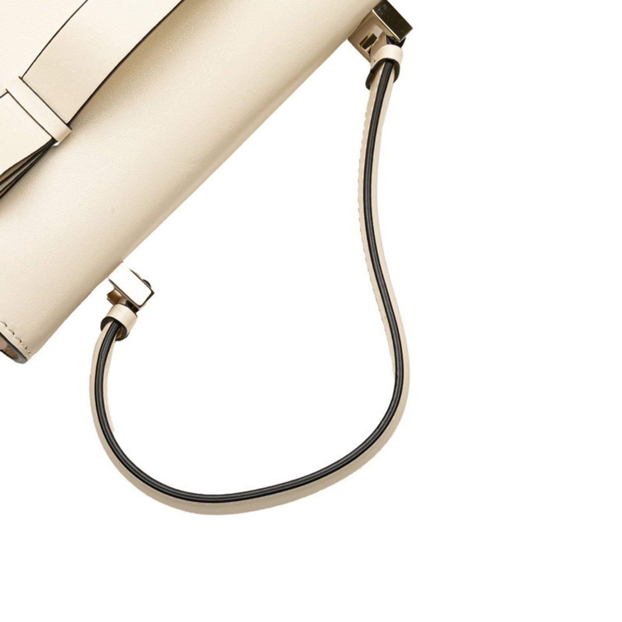Valentino Valentino handbag/shoulder bag, 2-way, white and pink leather, women's. VALENTINO Size ONE SIZE - 4 Thumbnail