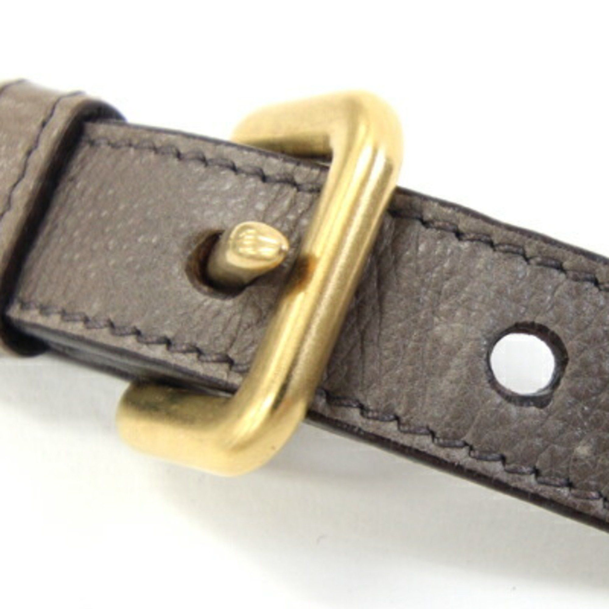 Prada PRADA Brown Leather Shoulder Strap Replacement for Women Size ONE SIZE - 5 Thumbnail