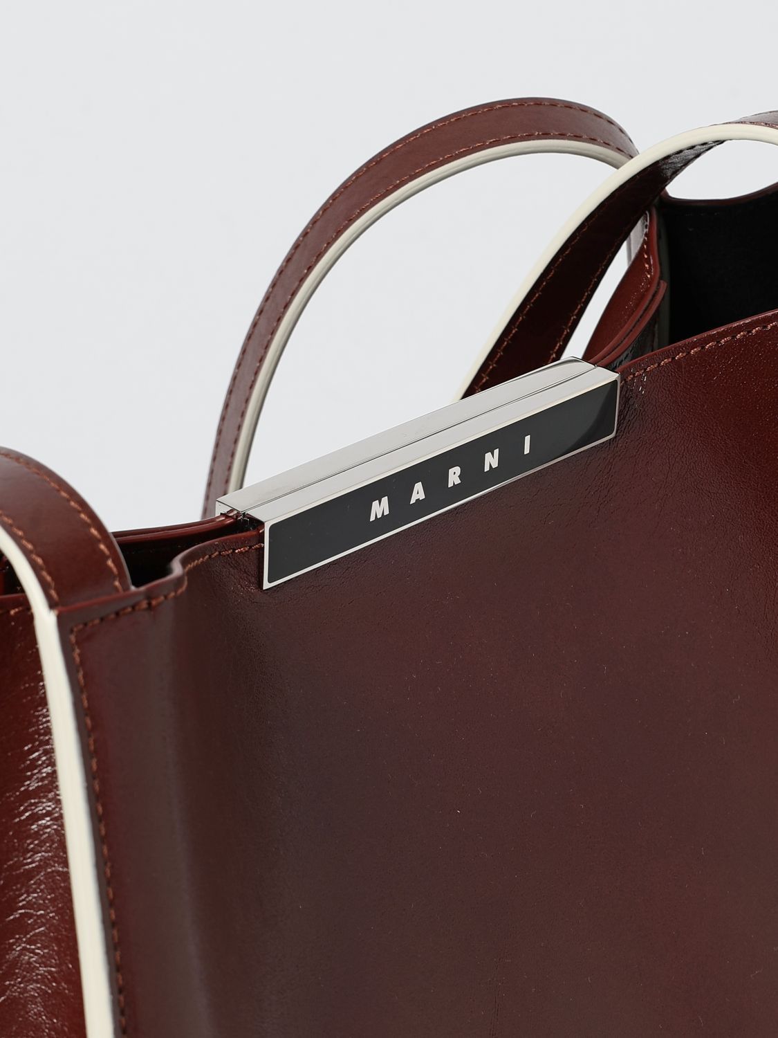 Marni Marni Shoulder Bag Woman Burgundy Size ONE SIZE - 4 Thumbnail