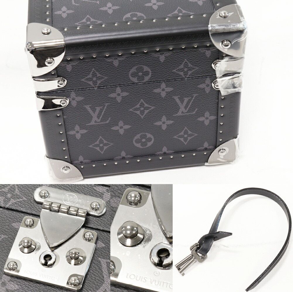 Louis Vuitton Louis Vuitton Louis Vuitton Monogram Eclipse Coffret Accessoires Jewelry Box M44127 Canvas Other M44127 DUTY FREE for USA Size ONE SIZE - 6 Thumbnail