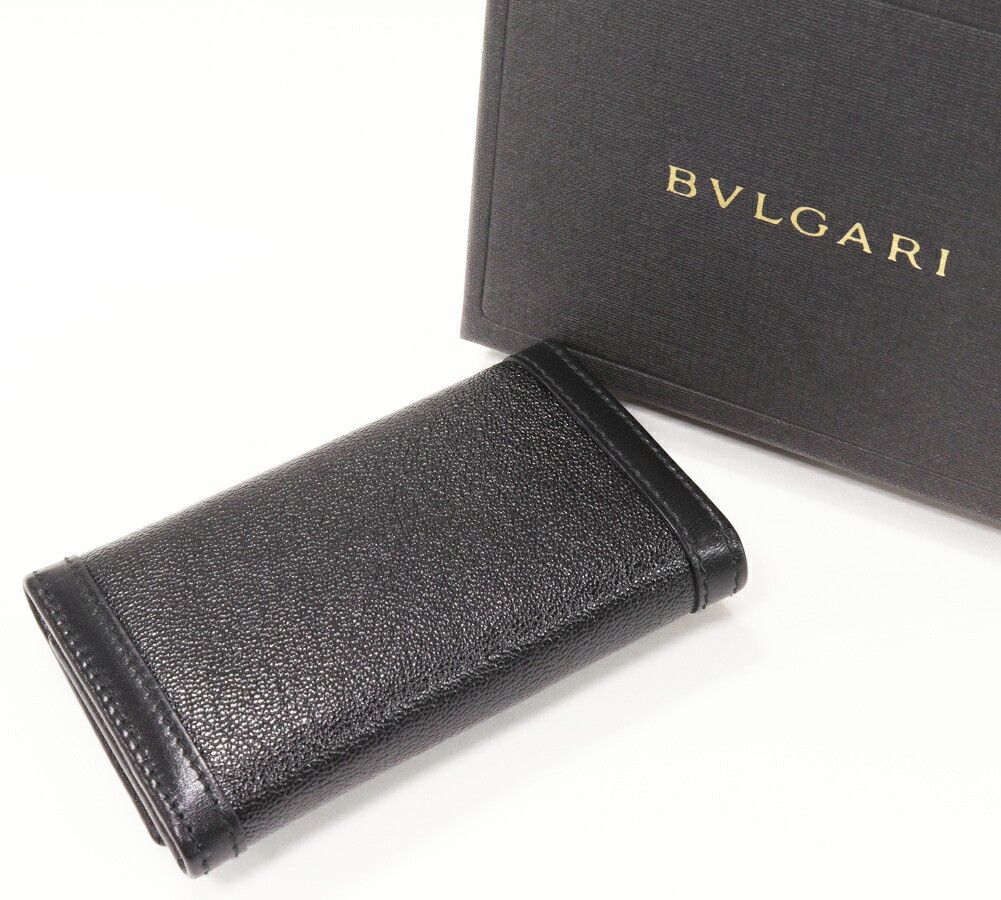 Bvlgari Bvlgari Bvlgari Calf Doppio Tondo Key Case 26867 Leather Key case 26867 DUTY FREE for USA Size ONE SIZE - 2 Thumbnail