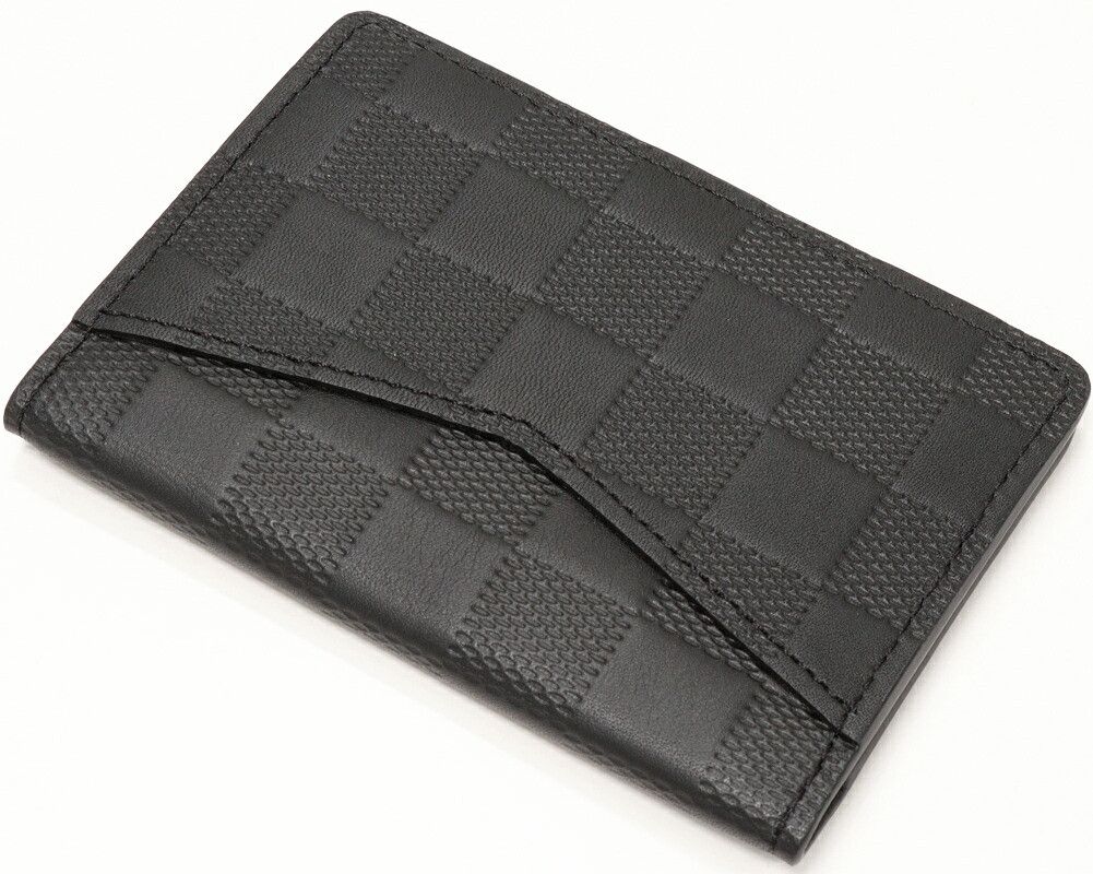 Louis Vuitton Louis Vuitton Louis Vuitton Damier Infini Organizer de Poche bifold card case N63197 Canvas Card Case N63197 DUTY FREE for USA Size ONE SIZE - 2 Thumbnail