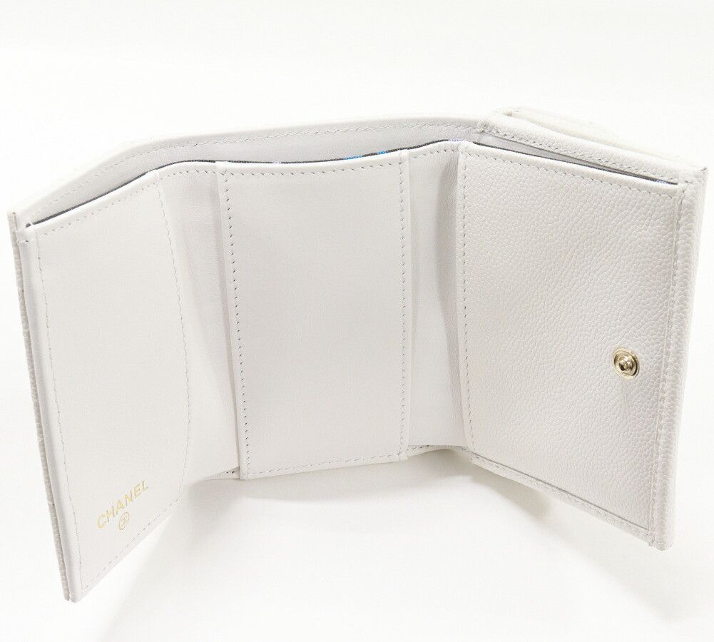 Chanel Chanel Chanel Grained Shiny Calfskin Classic Small Flap Wallet AP0230 Leather Short Wallet AP0230 DUTY FREE for USA Size ONE SIZE - 3 Thumbnail
