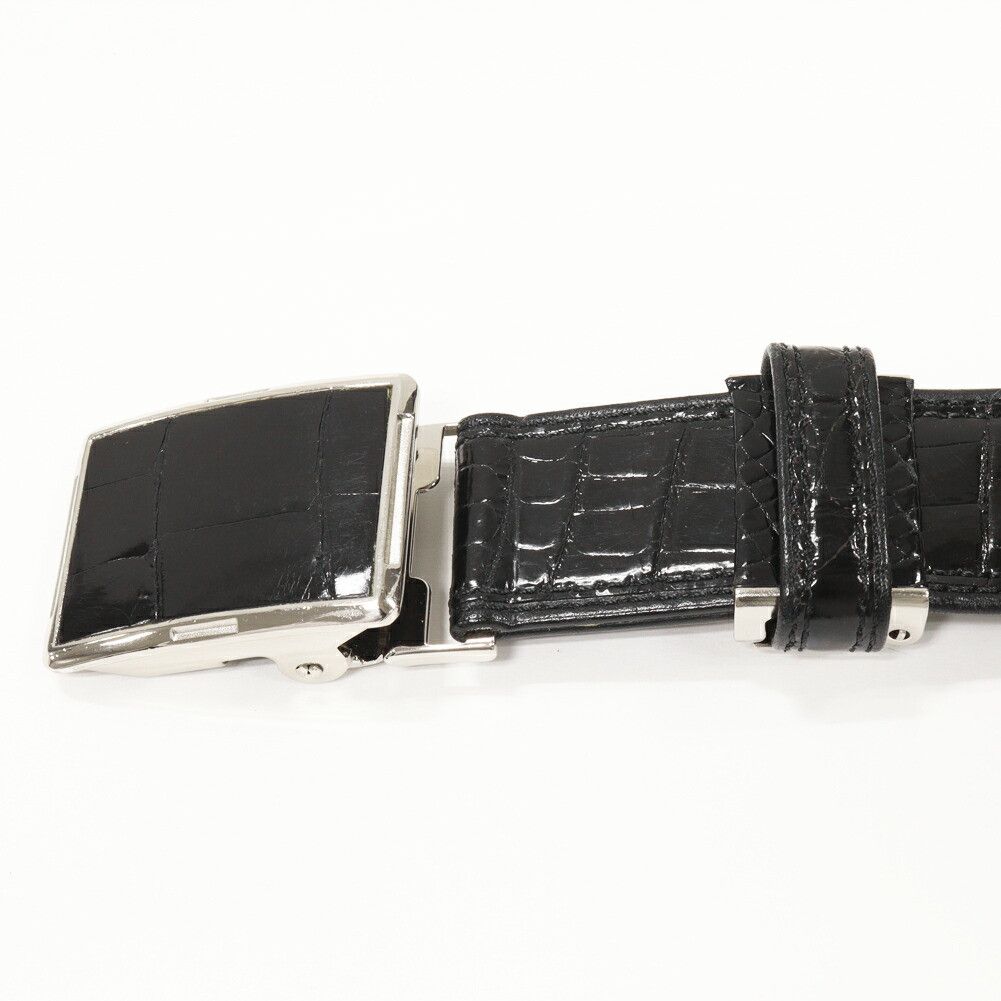 Other Other Crocodile Belt Leather Belt DUTY FREE for USA Size ONE SIZE - 4 Thumbnail