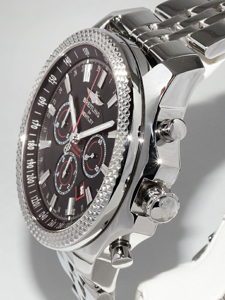 Breitling Breitling Breitling Black Dial Bentley Automatic Watch A25368 Metal Automatic A25368 DUTY FREE for USA Size ONE SIZE - 4 Thumbnail