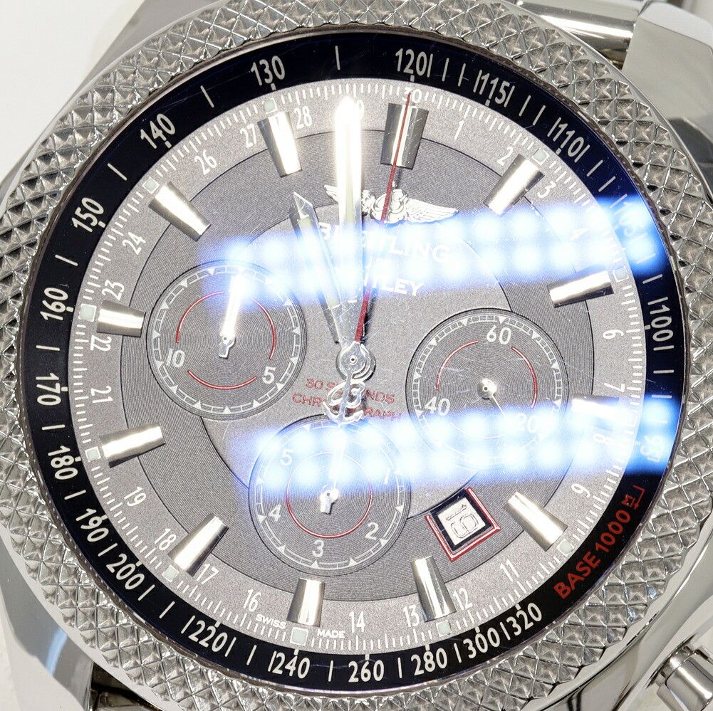 Breitling Breitling Breitling Black Dial Bentley Automatic Watch A25368 Metal Automatic A25368 DUTY FREE for USA Size ONE SIZE - 6 Thumbnail