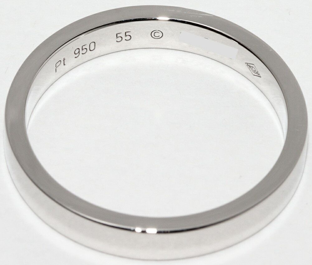 Cartier Cartier Cartier Pt950 C de Cartier Ring B40540 Size 14.5 Metal Ring B40540 DUTY FREE for USA Size ONE SIZE - 5 Thumbnail