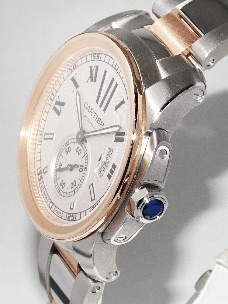 Cartier Cartier Cartier White Dial Calibre de Cartier Watch W7100036 Metal Automatic W7100036 DUTY FREE for USA Size ONE SIZE - 4 Thumbnail