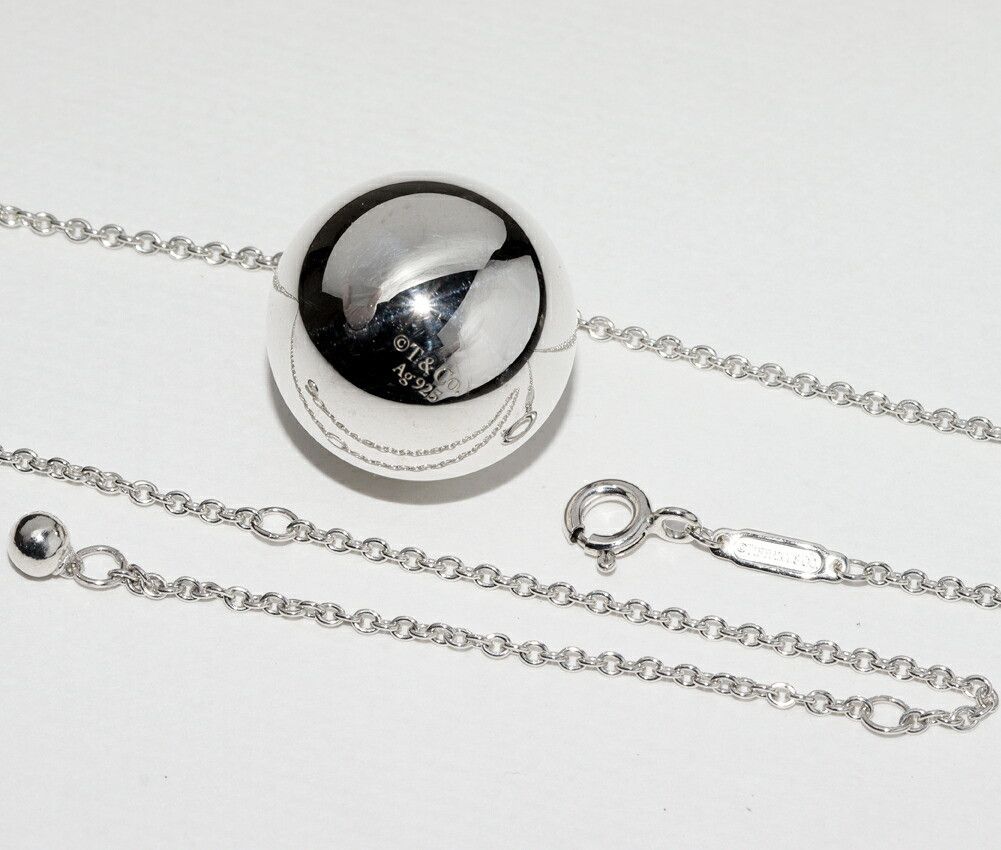 Tiffany & Co. Tiffany & Co. Tiffany & Co. Silver 925 HardWear Ball Pendant Necklace Metal Necklace DUTY FREE for USA Size ONE SIZE - 4 Thumbnail