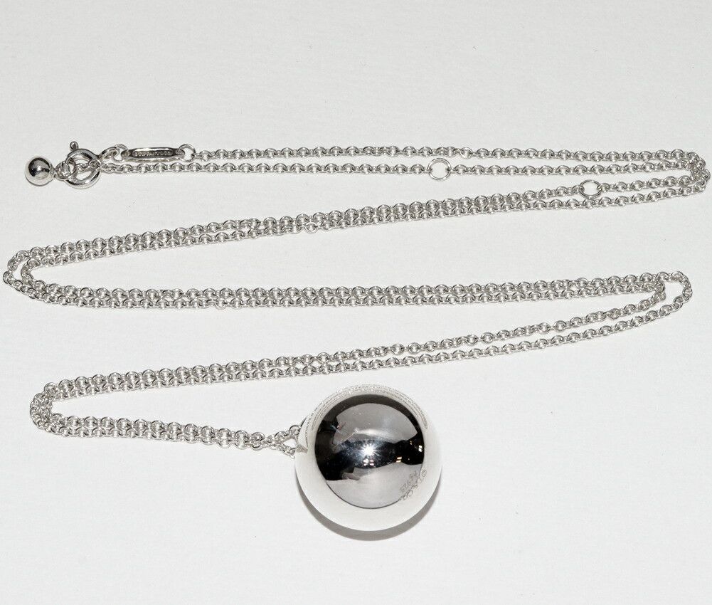 Tiffany & Co. Tiffany & Co. Tiffany & Co. Silver 925 HardWear Ball Pendant Necklace Metal Necklace DUTY FREE for USA Size ONE SIZE - 3 Thumbnail