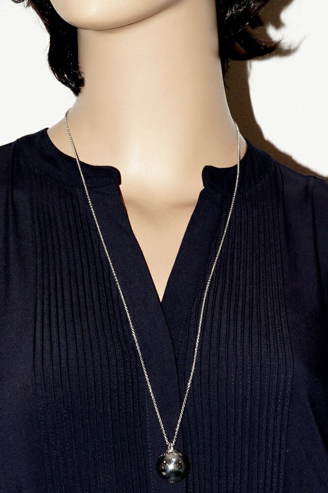 Tiffany & Co. Tiffany & Co. Tiffany & Co. Silver 925 HardWear Ball Pendant Necklace Metal Necklace DUTY FREE for USA Size ONE SIZE - 2 Thumbnail