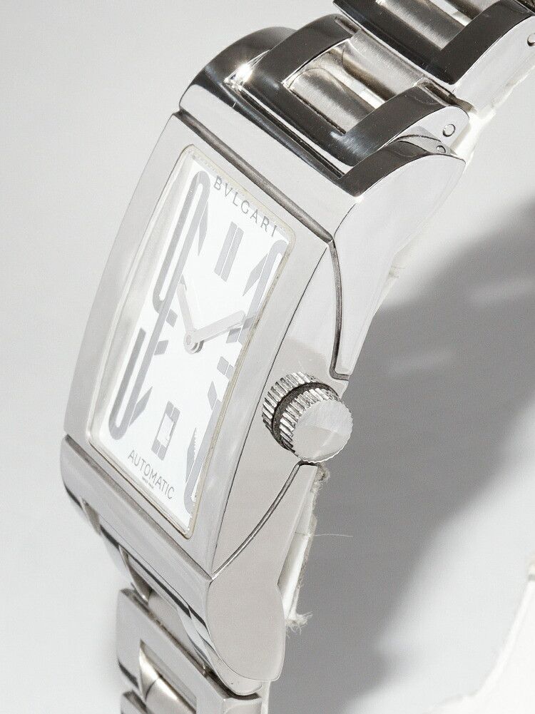 Bvlgari Bvlgari Bvlgari White Dial Rettangolo Automatic Watch RT45S Metal Automatic RT45S DUTY FREE for USA Size ONE SIZE - 3 Thumbnail
