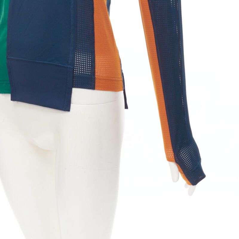 Sacai SACAI NIKE Athletics West patchwork football perforated half zip top XXS Size ONE SIZE - 7 Thumbnail