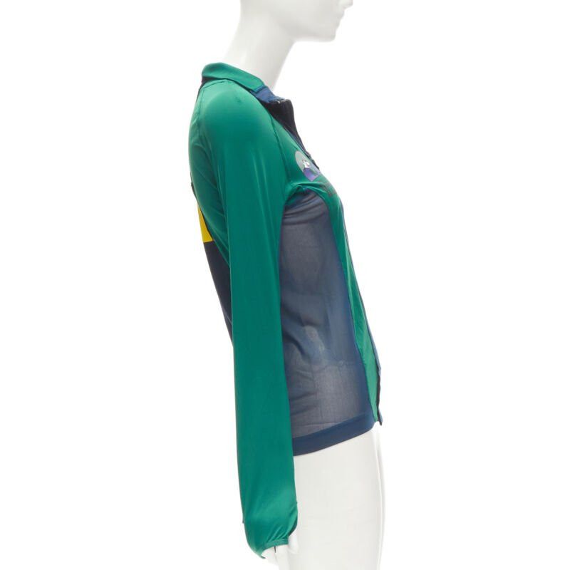 Sacai SACAI NIKE Athletics West patchwork football perforated half zip top XXS Size ONE SIZE - 4 Thumbnail