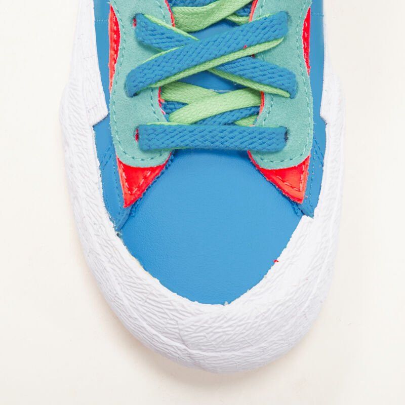 Nike new SACAI KAWS Nike Blazer Low neptune blue mid sneaker EU5 EU37.5 DM7901 400 Size US 5 / IT 35 - 6 Thumbnail