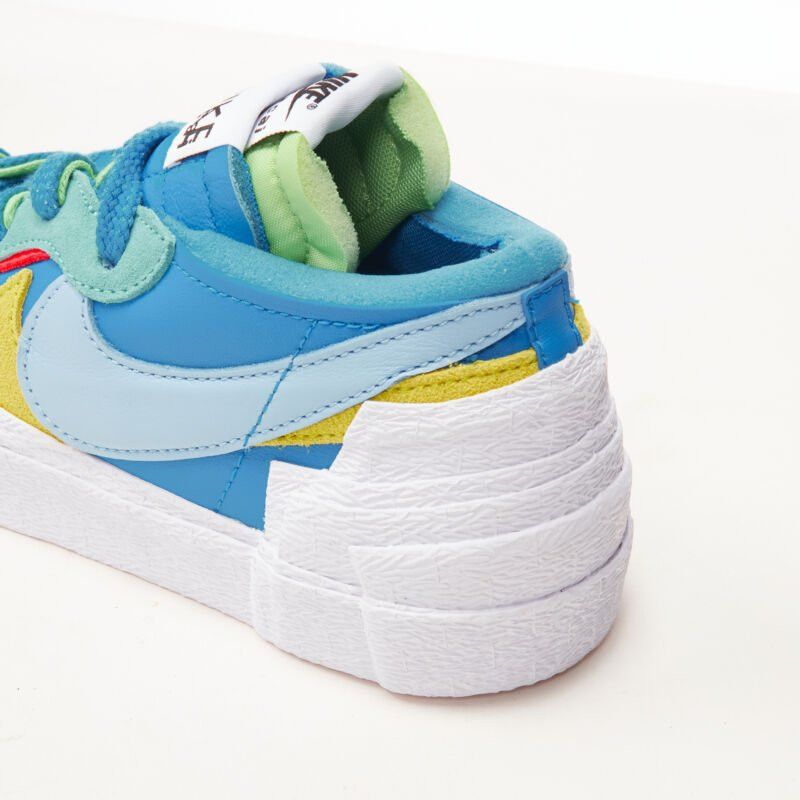 Nike new SACAI KAWS Nike Blazer Low neptune blue mid sneaker EU5 EU37.5 DM7901 400 Size US 5 / IT 35 - 8 Thumbnail