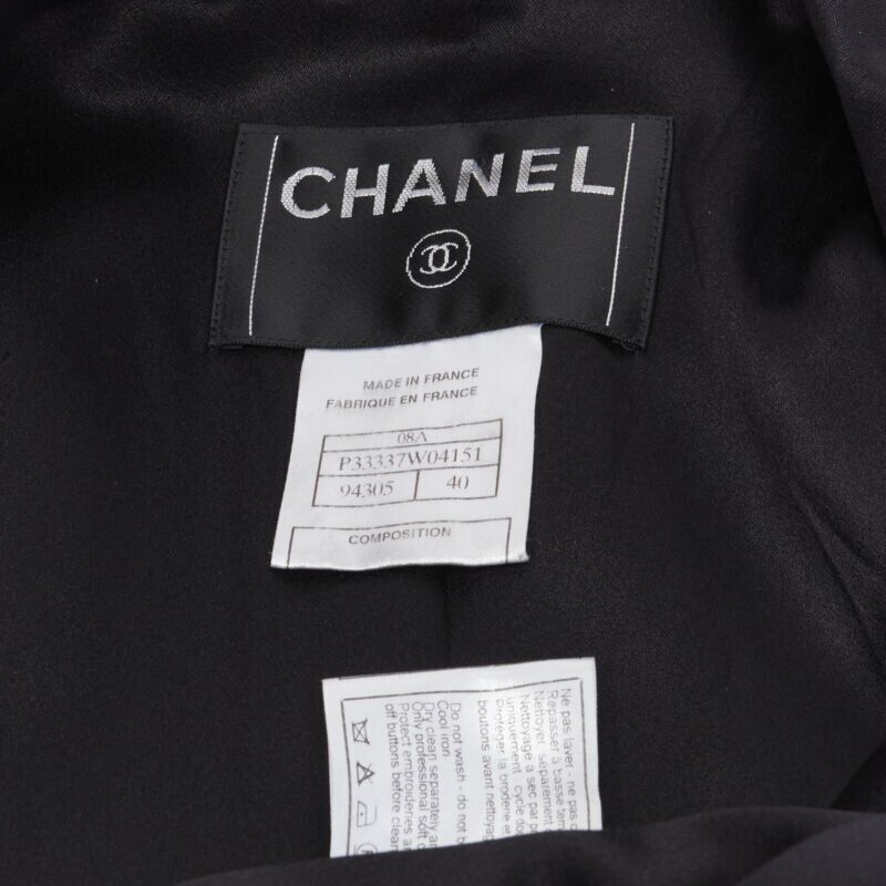 Chanel CHANEL Paris London Metier D'art Lesage Punk embellished cashmere coat FR40 Size M / US 6-8 / IT 42-44 - 11 Thumbnail