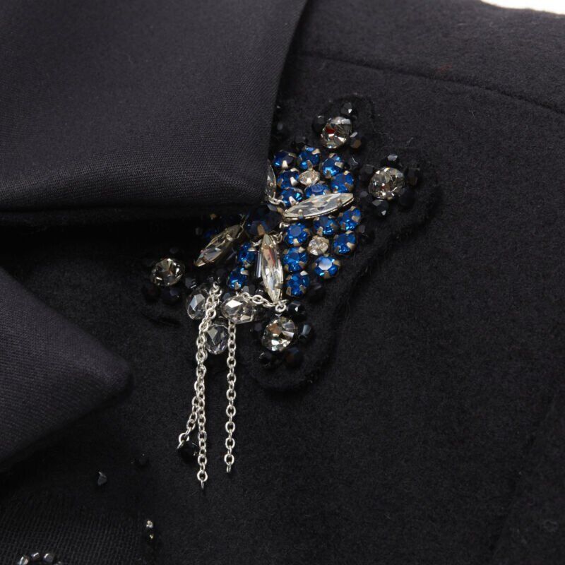 Chanel CHANEL Paris London Metier D'art Lesage Punk embellished cashmere coat FR40 Size M / US 6-8 / IT 42-44 - 10 Thumbnail