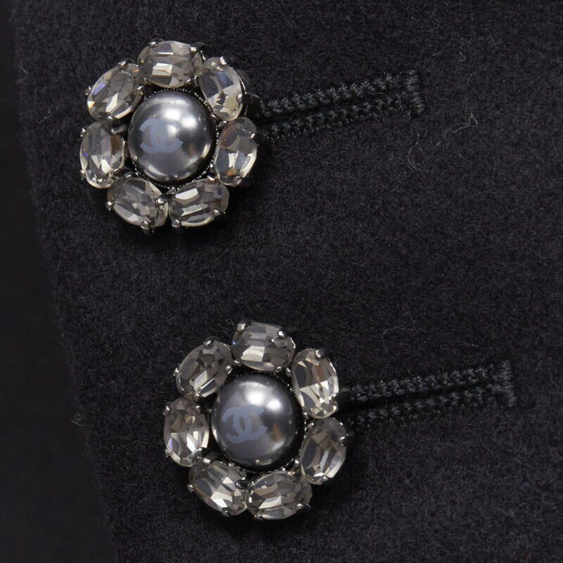 Chanel CHANEL Paris London Metier D'art Lesage Punk embellished cashmere coat FR40 Size M / US 6-8 / IT 42-44 - 8 Thumbnail