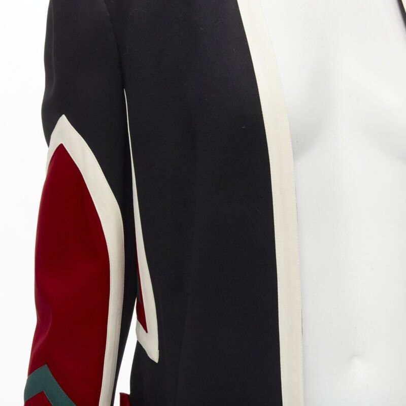 Moschino MOSCHINO COUTURE! black red creoe Star Bullseye geometric blazer IT42 L Size M / US 6-8 / IT 42-44 - 8 Thumbnail